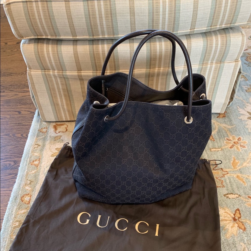 Extra large Gucci Monogram Jacquard Tote